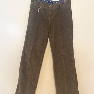 Women’s boden brown corduroy pants size 10R